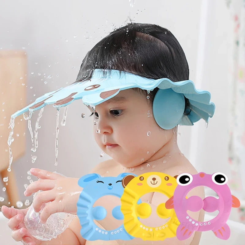 Adjustable Baby Shower Hair Wash Hat