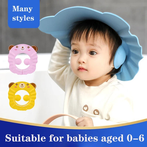 Adjustable Baby Shower Hair Wash Hat