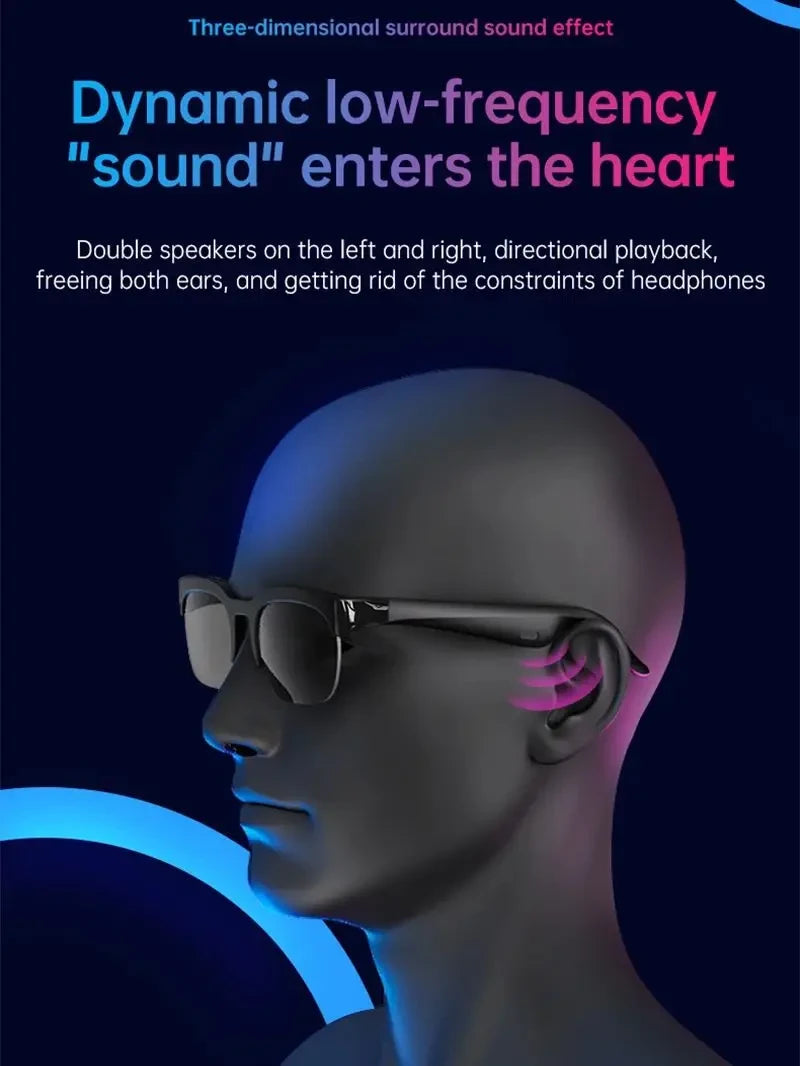 Smart AI Translation Audio Sunglasses