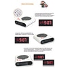 Interactive Pistol Shooting Alarm Clock