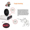 Interactive Pistol Shooting Alarm Clock